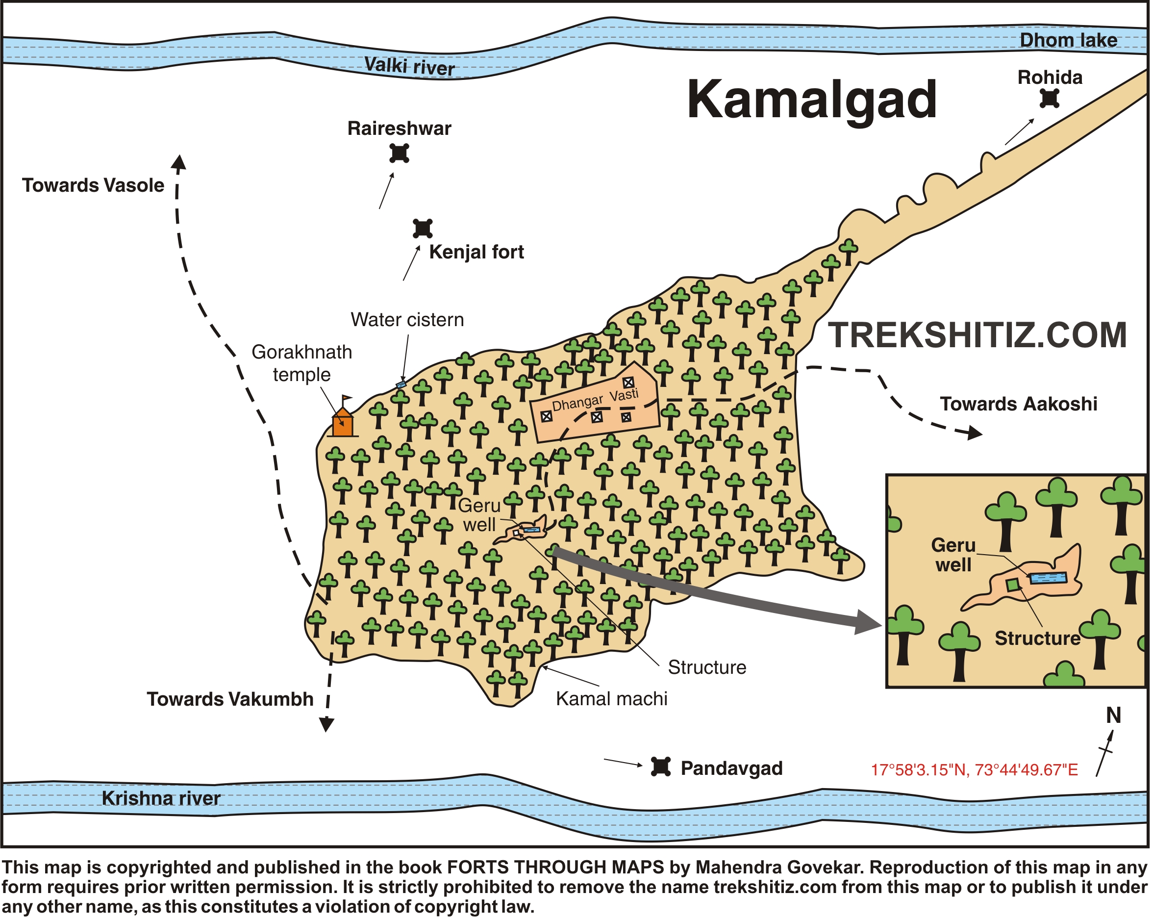 Kamalgad English Map